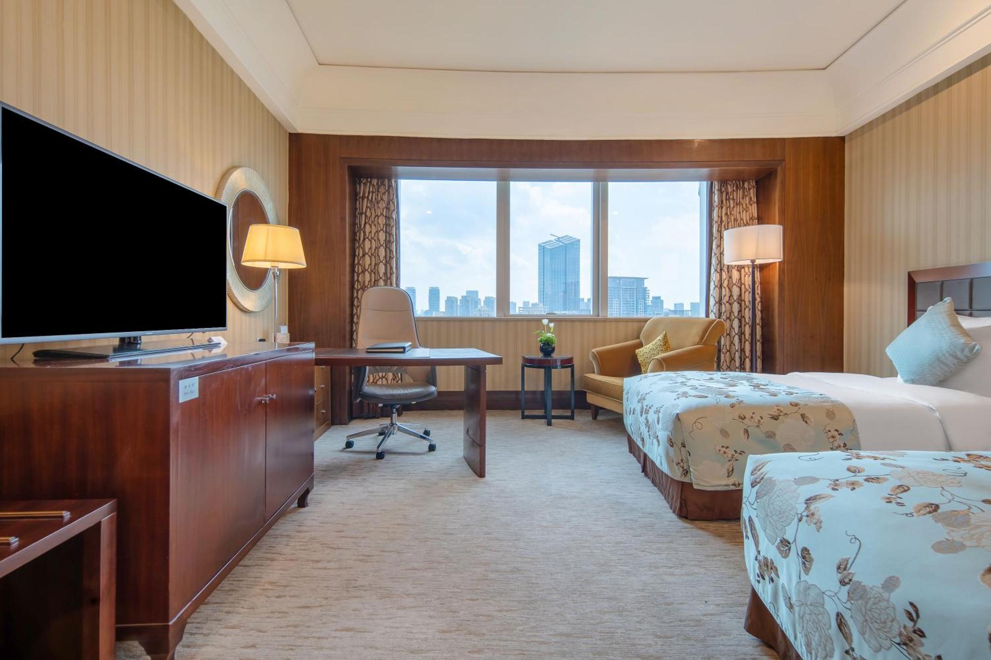 Wuhan Jin Jiang International Hotel Exterior foto