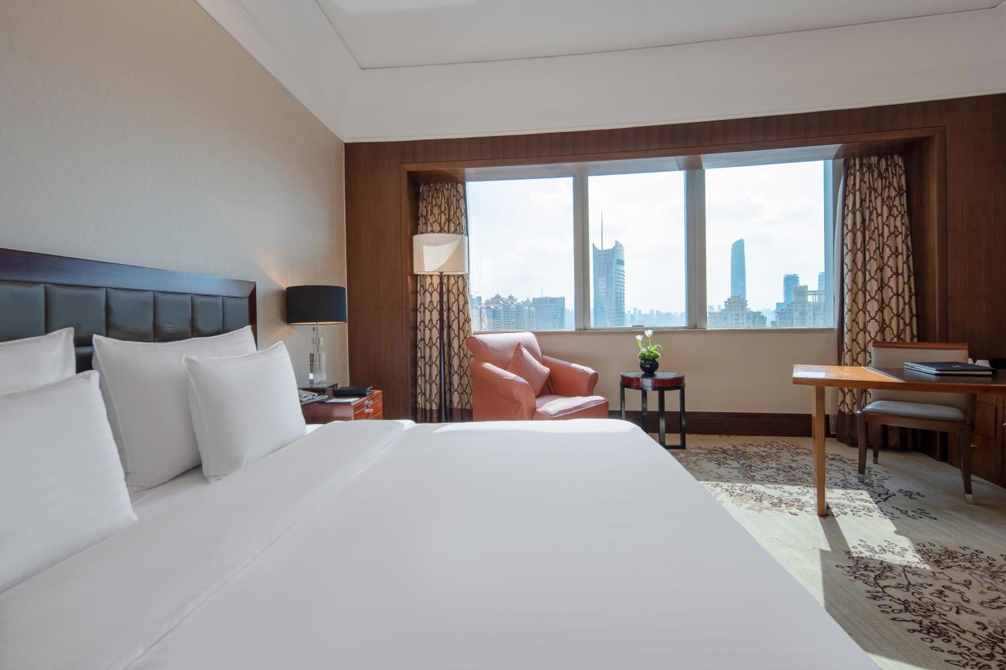 Wuhan Jin Jiang International Hotel Exterior foto