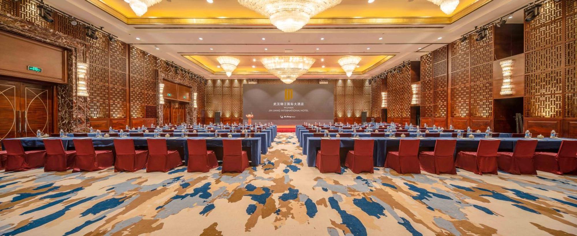 Wuhan Jin Jiang International Hotel Exterior foto