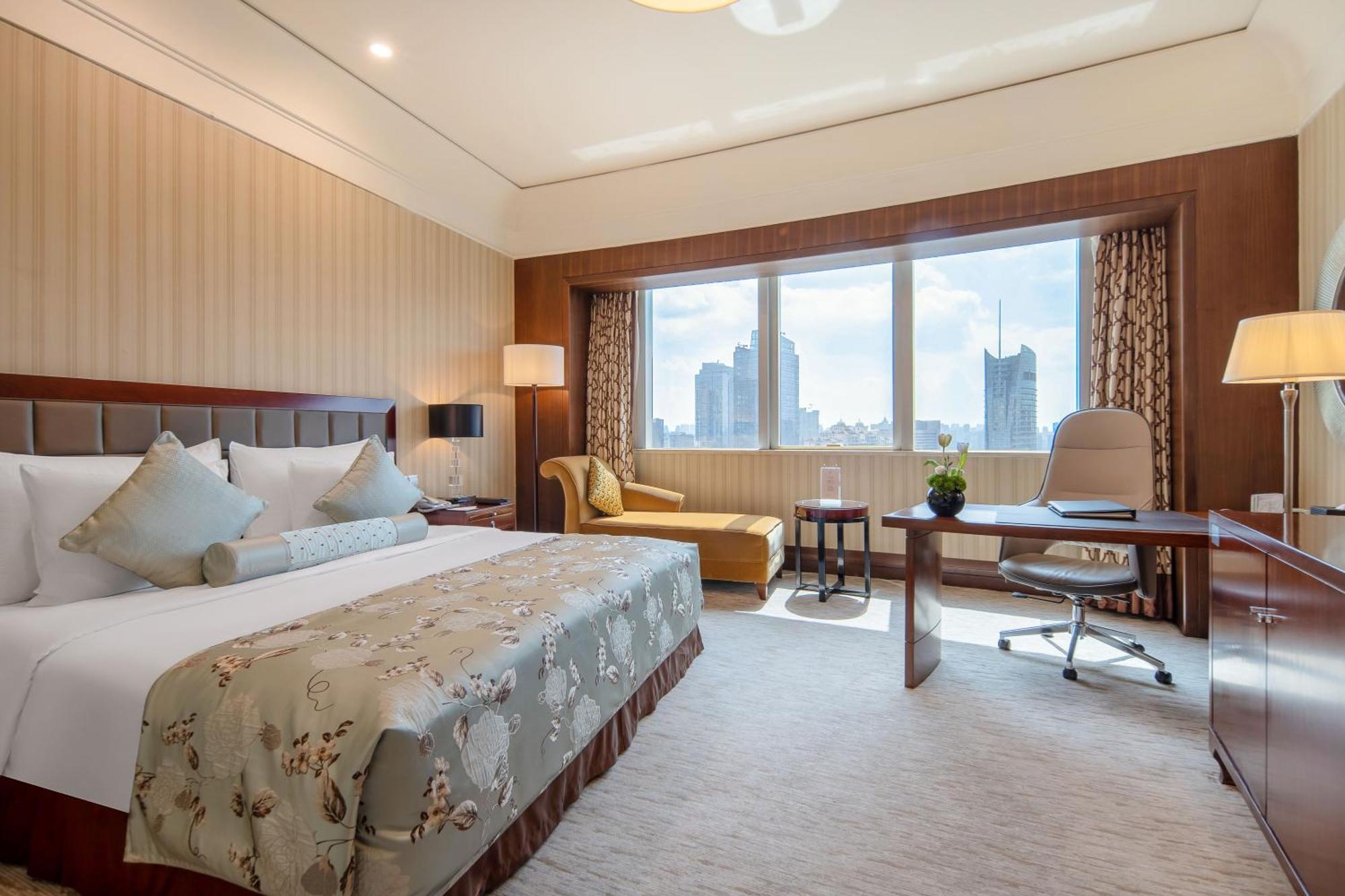 Wuhan Jin Jiang International Hotel Exterior foto