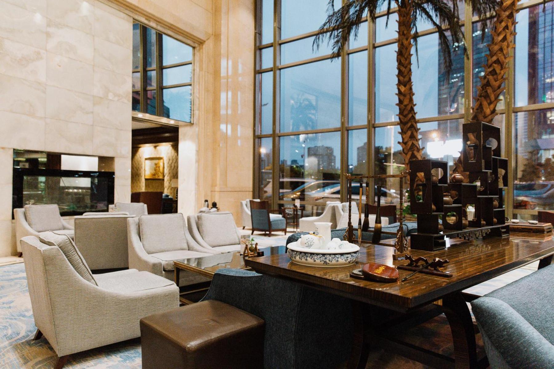 Wuhan Jin Jiang International Hotel Exterior foto